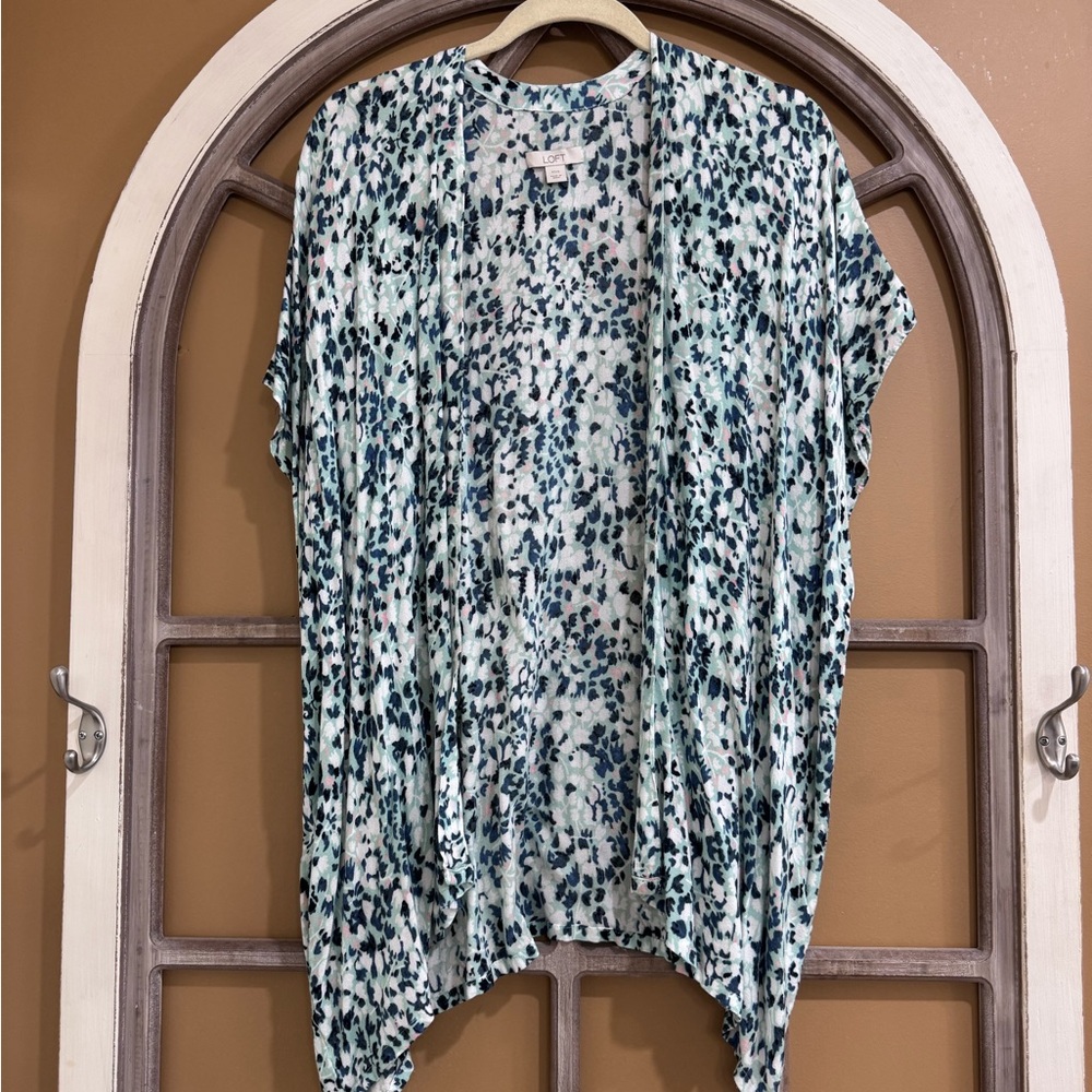 LOFT Multicolor Patterned Fabric